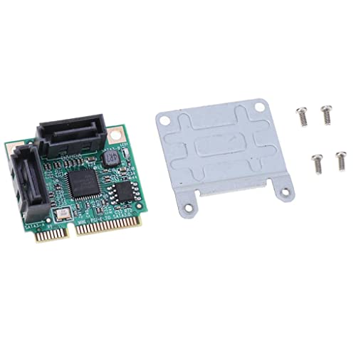 CALANDIS™ Mini PCI-E Express to SATA3.0 2-Port SATA III Expansion Adapter Card 6Gbps | Port Expansion Cards | Interface/Add-On Cards | Computer... - Image 2