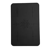 ZJchao Tapete para Máquina de Coser, Aprox. 40x60x0,5 Cm/15,7x23,6x0,2 Pulgadas Tapete de Costura Material de Goma PU Productos de Costura para Regalos Pensativos para Cualquier Que Ama Coser (Black)