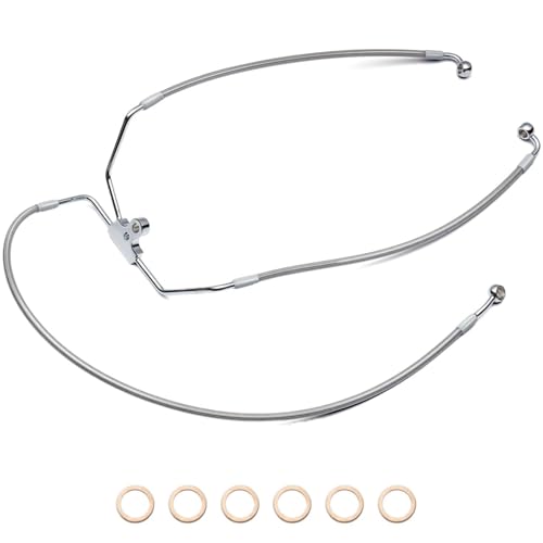 Kit reparation cable frein Harley sans ABS resoudre levier mou inox