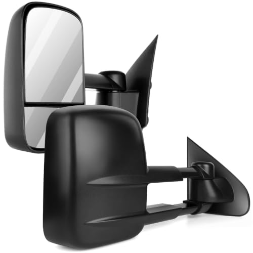 OCPTY Pickup Towing Mirrors Pair Replacement For Ford For F150 1997-2003