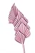Decorative Dried Palm Spears l Dried palm leaves l natural palm fan (different tinted colors available) l Dried flowers arrangement for Home Decor (15-25in tall, 5 branches per bunch) (Pink)