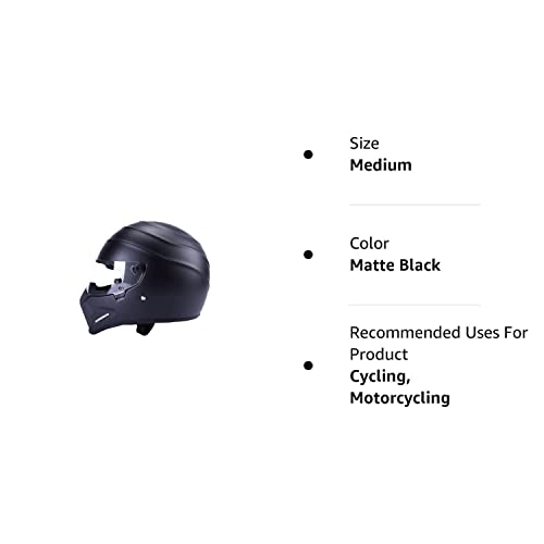 Crg Full-Face Motorcycle Street Bike Fiberglass Helmet Dot Certified Atv-4 - Parent Matte Black Size Xx-Large #TOP7
