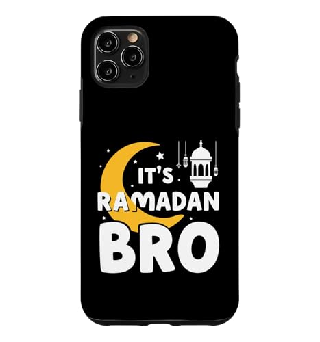 It's Ramadan Bro Happy Fasting�C�X�������̎O�����C�X�������k �X�}�z�P�[�X iPhone 11 Pro Max �p