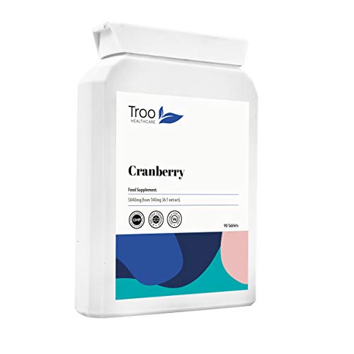 Cranberry Supplement (5040mg) - 90 Tablets | High Strength Daily Supplement | UK Manufactured to GMP Standards