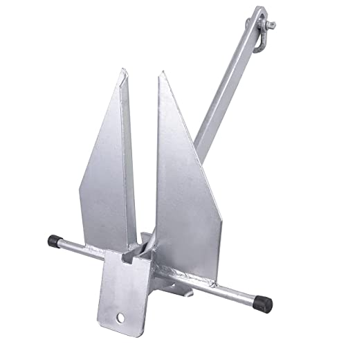 Young Marine Portable Galvanized Fluke Style Anchor Kit Includes Galvanized Fluke Anchor, Rope, Shackles, Chain 8LB 10LB (10 LB) by Young Marine - Image 4