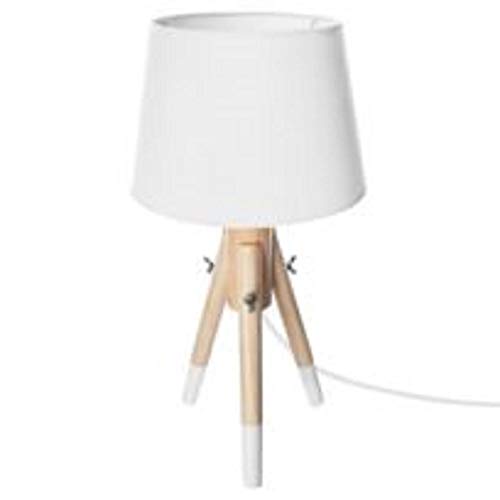 JJA - Lampada in legno Miry Break, altezza 46 cm