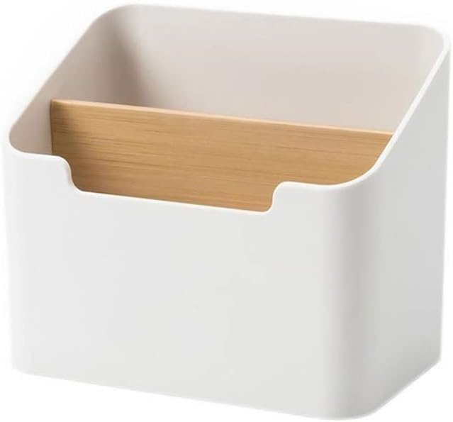 ブラシ用化粧品ディスプレイケース ドレッシングテーブル プラスチック収納ボックス デスクトップコーヒーテーブル キーリモート収納ボッ