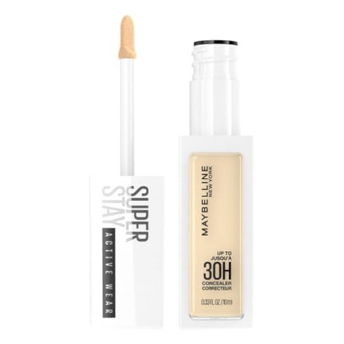 Maybelline New York Correttore Liquido SuperStay 30H Active Wear, Finish