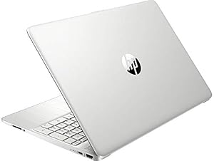 HP 15 Notebook, 15.6" HD Screen Laptop, Intel Core i3-1115G4, 8GB DDR4 RAM, 128GB SSD, Webcam, HDMI, Wi-Fi, Windows 11 Home, Natural Silver — photo 6 of 6