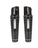 : Motorrad-Fußpedale. Aus Aluminium mit eloxierter Oberfläche, stabiler