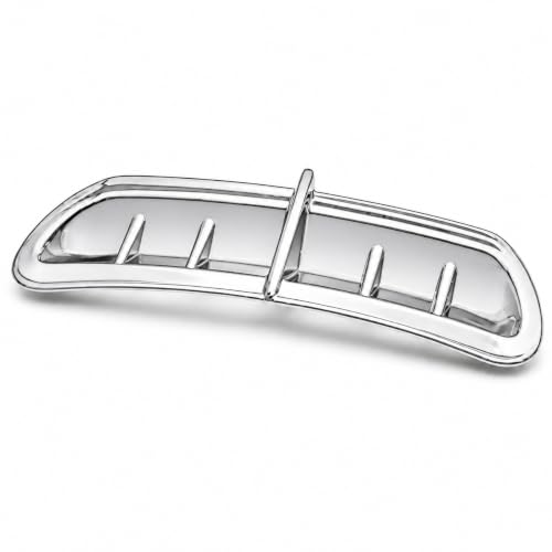 Chrome Outer Fairing Vent Accent Compatible with Harley Touring Electra Glide Street Glide Ultra Classic Limited Trike 2014-2024 - Aftermarket Replacement Trim Accent Cover (Crhome#2) by XYZMT - Used condition - US$15.85