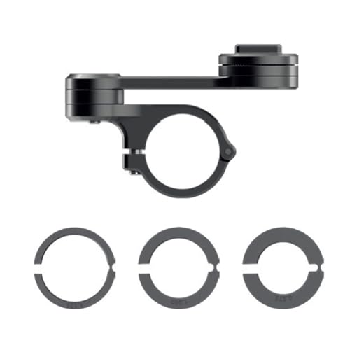 Support universel de téléphone portable pour moto avec pince rigide