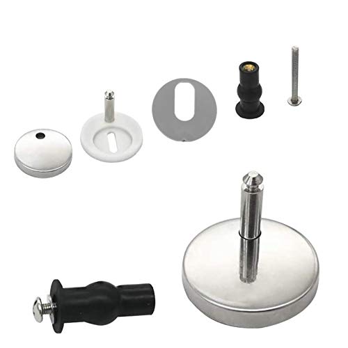 2 Pair Of Toilet Seat Hinge Fixings Top Fix Closestool Quick Release Hinge Fittings For Toilet Seat Hinges Replacement Replacemen #TOP5