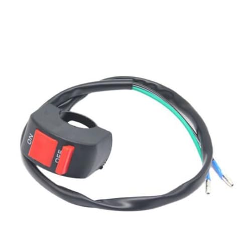 Interrupteur de phare de moto réparer bouton de guidon cassé momentané 22mm TC125