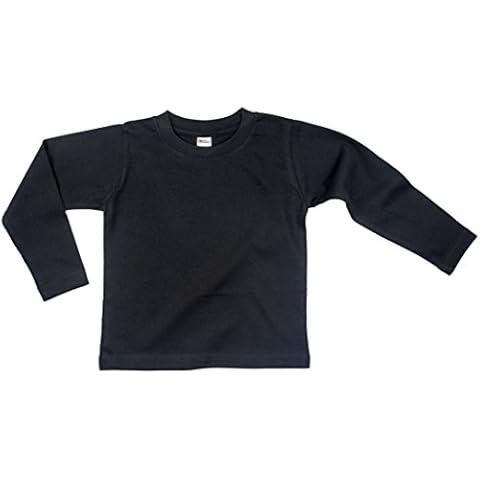 Earth Elements Baby Girls’ Long Sleeve T-Shirt 12-18 Months Black Cover