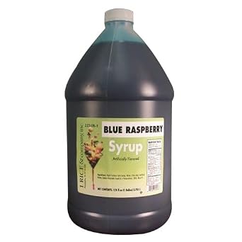 I.Rice & Company Ready To Use Syrup, 1 gal. Can | 1 Each Blue Raspberry
