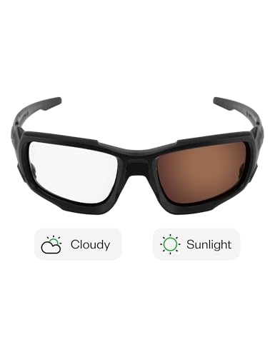 Image of Mryok Replacement Lenses for Oakley Si Ballistic Shocktube OO9329 Sunglasses, HD Polarized, UV Protection, Impact Resistant