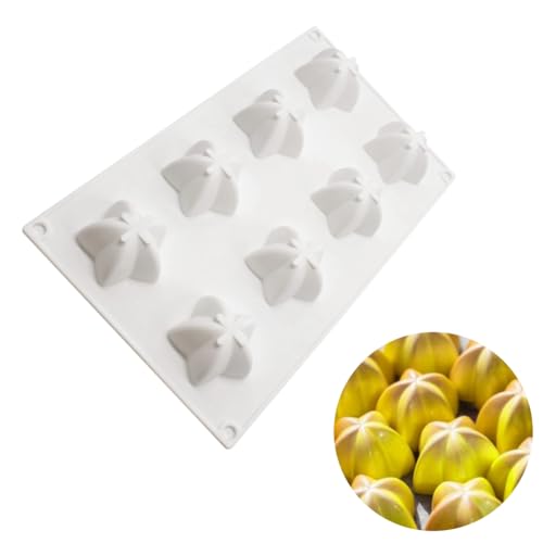 mostsom Star Shape Silicone Molds Silicon Carambola Baking Mould for Making Candy, Chocolate,Cake,Jelly (Star C_11.84X6.84X1.08 inch)