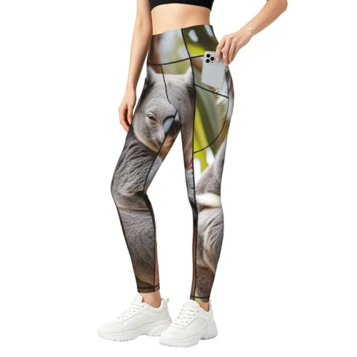 Leggings de koala con top a juego Hugging Tree para mujer