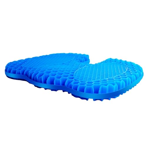 Cojín de asiento de coche de gel, cojín de de presión de gel de automóvil,Almohada de punta de ergonomía transpirable - Absorbe el cojín de puntos de presión, accesorios de coche p