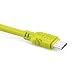 Produktbild eXc WHIPPY Micro Mini USB Kabel Handy-Ladekabel Smartphone | 0,9 Meter | Schnellladefunktion | Datenübertragung | Ideal zur Nutzung im Auto, für die Powerbank oder zur Datenübertragung | Grün