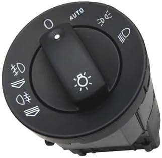 Headlight Control Switch for A4 for Quattro 2002-2007 2008 1K0941431N Car Headlight Switch Headlamp Dimmer Switch Lamp Panel Dimmer Switch 8E0941531B