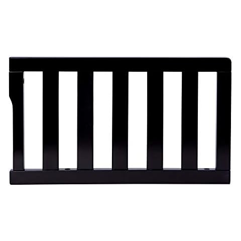 Dream On Me Convertible Crib Toddler Guard Rail in Black Cover