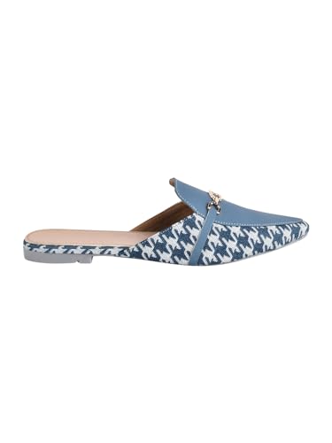 Image of TRYME Trending Stylish Buckle Bellies Soft & Comfortable Flat Mules Sandal for Womens and Girls