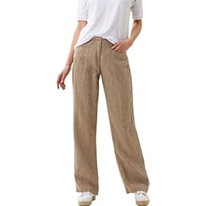 BRAX dames stijl farina linnen broek broek