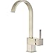 Yodel Swivel Head Modern Kitchen/Wet Bar Sink Faucet, Brushed Nickel