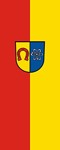 Drapeau Eggenstein-Leopoldshafen portrait flag 300x120cm pavillon vertical extérieur - 2