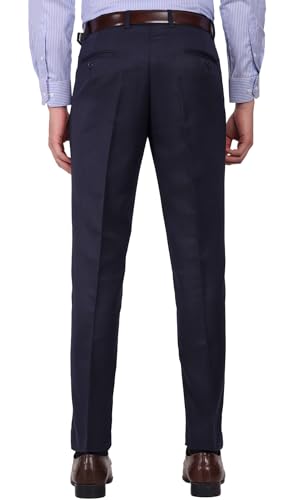 Image of Jack and Jini Formal Pant for Men. Regular Fit, Lightweight, Flat Front, Premium Cotton Polyester Blend Fabric. Office, Party and Casual Wear. Non Stretchable.