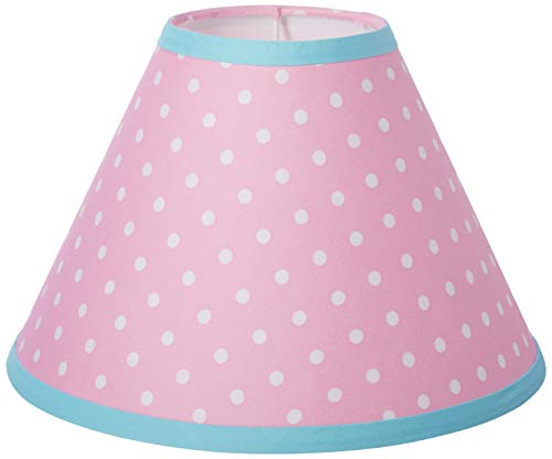 Sweet Jojo Designs Pink Polka Dot and Turquoise Skylar Baby, Childrens Lamp Shade