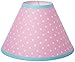 Sweet Jojo Designs Pink Polka Dot and Turquoise Skylar Baby, Childrens Lamp Shade