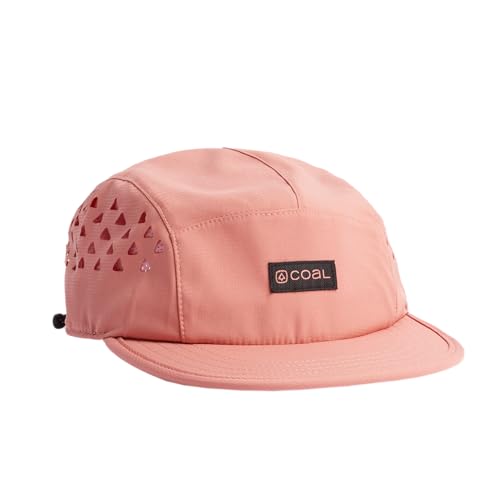 Coal Provo Tech Outdoor 5-Panel Cap - UPF Sonnenschutz für Radfahren, Laufen, Wandern, Rosette, Einheitsgröße