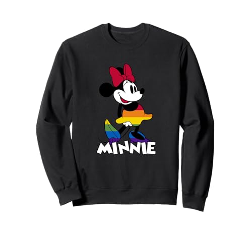 Sweatshirt Minnie Mouse Pride Disney en coton confortable pour adulte