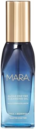 MARA Algae Enzyme Cleansing Oil - Gentle Makeup Remover (2oz / 60mL) | Fruit Enzymes, Marine Algae & Antioxidant Oils – Hydrating Face Cleanser for Pores, Sunscreen & Waterproof Makeup