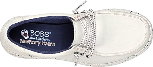 Skechers Skechers Bobs Skipper113768 Casual Slipon Womens Slip On 11 BM US White