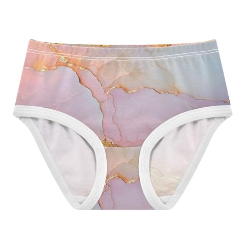 Panties Soft Triangle Panties Organic Cotton Toddler Underwear for Kid in Sizes 2T,3T, 4T, 5T, 6Y and 8Y