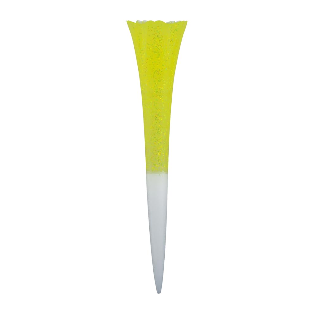 Light (Lite) Tea T390 Light Drive Glitter Tee 75 mm Yellow Unisex T-shirt – 390 (040) Yellow