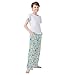 Yuiboo Comfy PJ Bottoms Seashell Ocean Blue Lounge Pants Long Sleep Pajama Indoor Outdoor With 2 Pockets 9-10Y