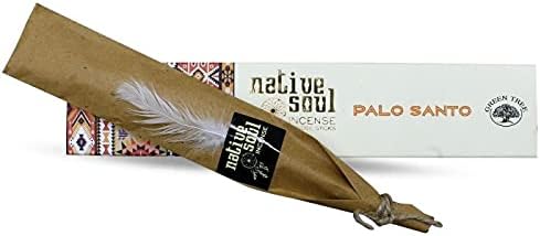 Native Soul Incense Smudge Sticks | PALO SANTO & COPAL | 1 Box = 15g (1)