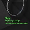 28mm to 30mm Step up Ring Filter Adapter Metal Ring Step up Rings Adapter Filter Compatible with All 30mm UV,CPL,ND,Lens Hood,Threaded Lens ect (28mm to 30mm)