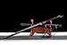 Handmade Wolf Sword Cool Blue Carbon Steel Chinese Tang Dao with Belt