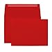 Red A2 Envelopes, 5 3/4 x 4 3/8 - 100 Envelopes - Desktop Publishing Supplies™ Brand Envelopes