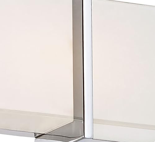 Image of Minka Lavery 2921-77-L High Rise LED Vanity Bath Light, 1-Light, 14 Total Watts, 8.25-in H x 5.5-in W, Chrome