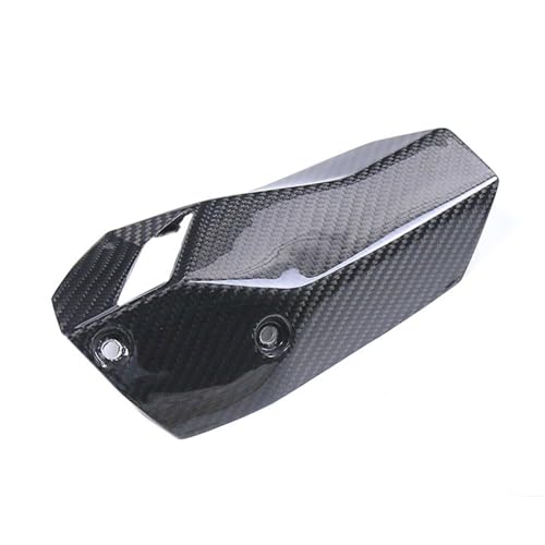 Carenado cubierta escape fibra carbono 3K BMW S1000XR de acabado premium mate 4