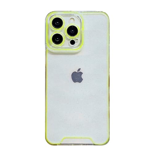 UOWORLD�b iPhone 15 Pro Max (6.7inch) �P�[�X �ÈłŌ���L���L�� �O���b�^�[ �X�}�z �u�� �i�C�g���C�g ���� �l�I�����C�� TPU�f�� �X�}�z�P�[�X �iiPhone15ProMax�p�^�O���b�^�[�u���C�G���[�j