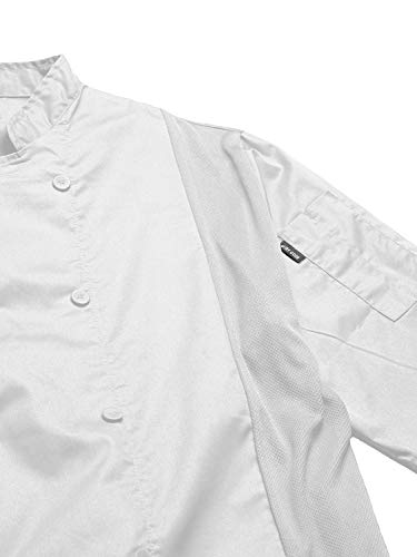 Image of Chef Code 2-PACK Cool Breeze Side Vent Chef Coat