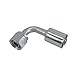 Crimp-On A/C O-Ring Fitting, 90 Degree, -10 AN